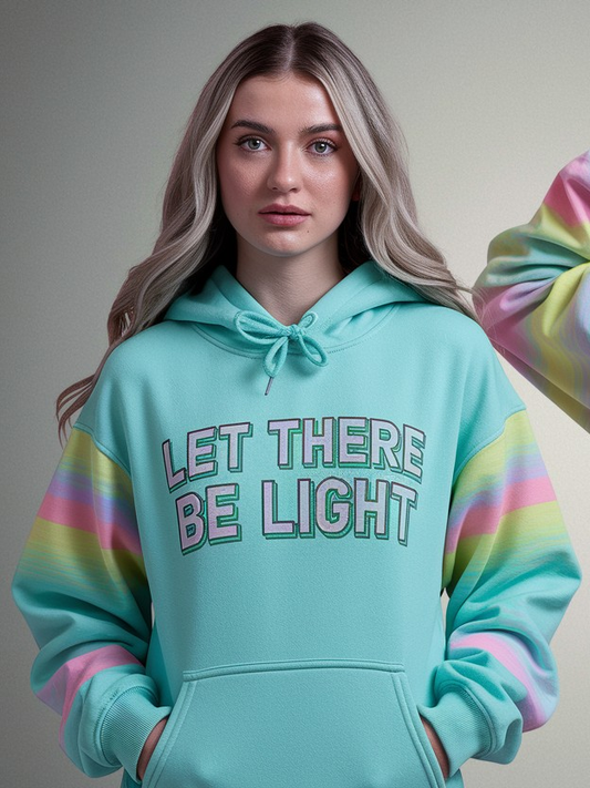 Let There Be Light Vaporwave Hoodie