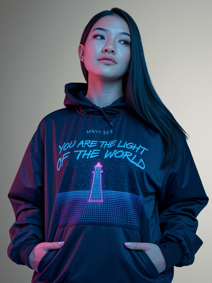 Light of the World Vaporwave Hoodie