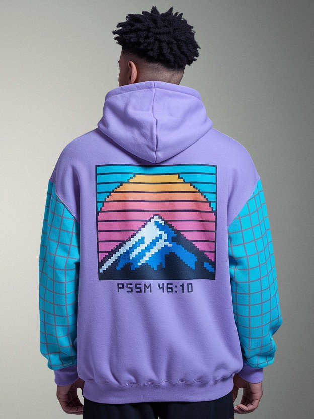 Be Still And Know Vaporwave Hoodie